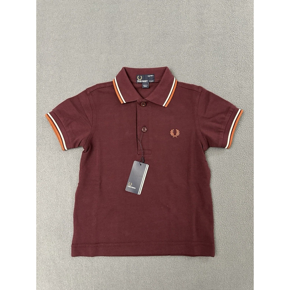 Fred Perry Kids 2/3 Twin Tipped Polo Shirt